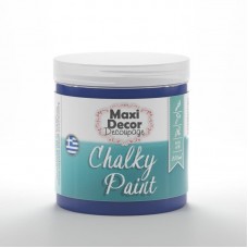 Χρώμα Κιμωλίας 250ml Maxi Decor Chalky 604 Μπλε Παγωνιού_CH604250